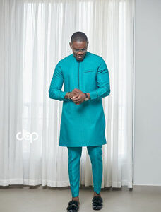 Dark Cyan Kaftan