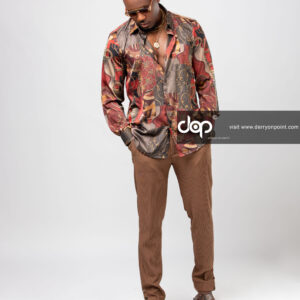 Brown Silky Shirt and Pant